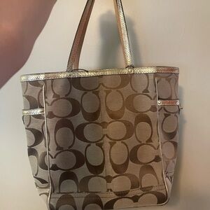 Coach Shoulder Tote